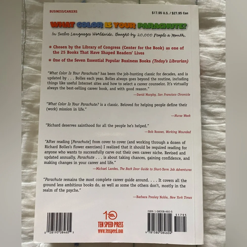 “What Color is Your Parachute” 2003 Edition - Picture 2 of 6